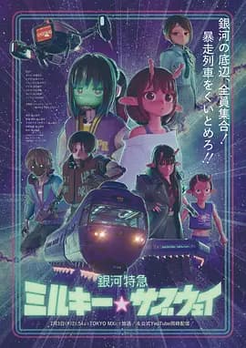 银河特急银河☆地铁海报